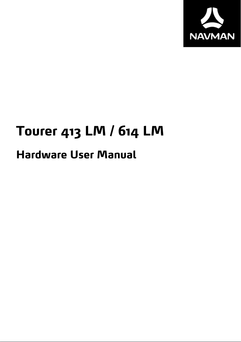 First page image of the manual for Tourer 413 LM