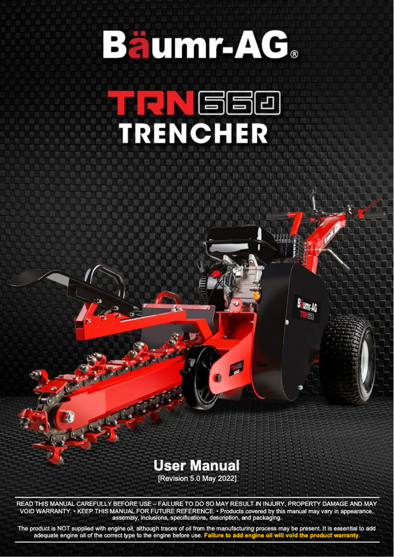 Image de la première page du manuel de l'appareil TRN660