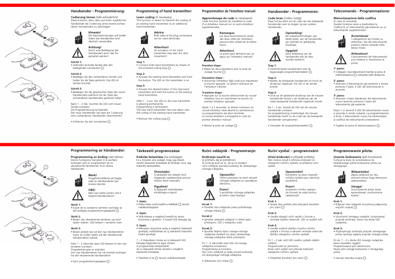 Page 1 of the manual User Manual Marantec Digital 302