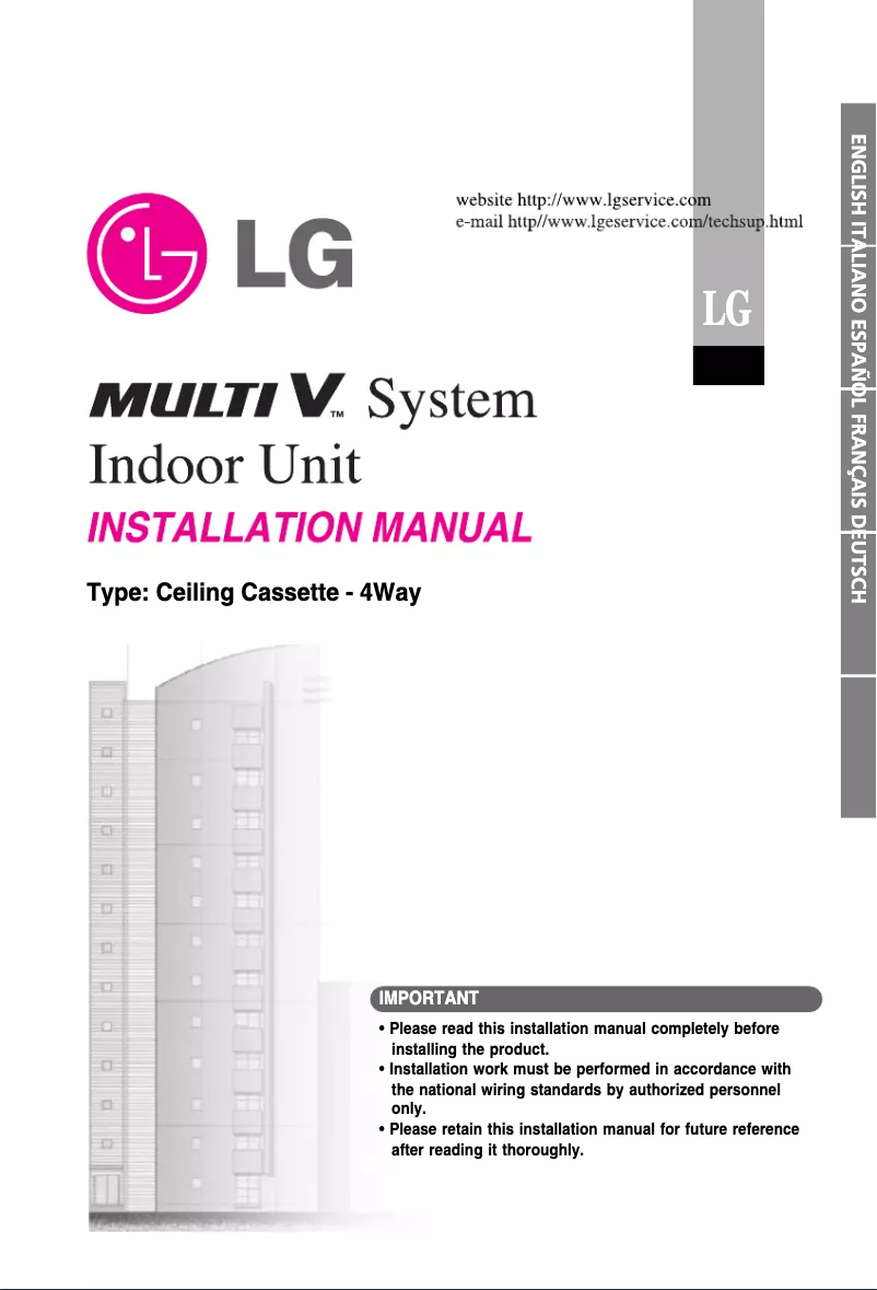 Page 1 of the manual User Manual LG LRNU36GTDA0