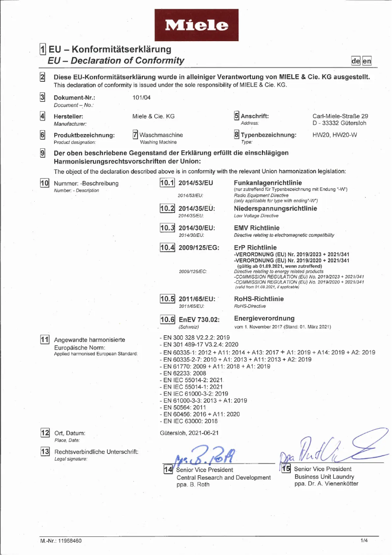 First page image of the manual for WEF 375 WCS PWash & 8kg