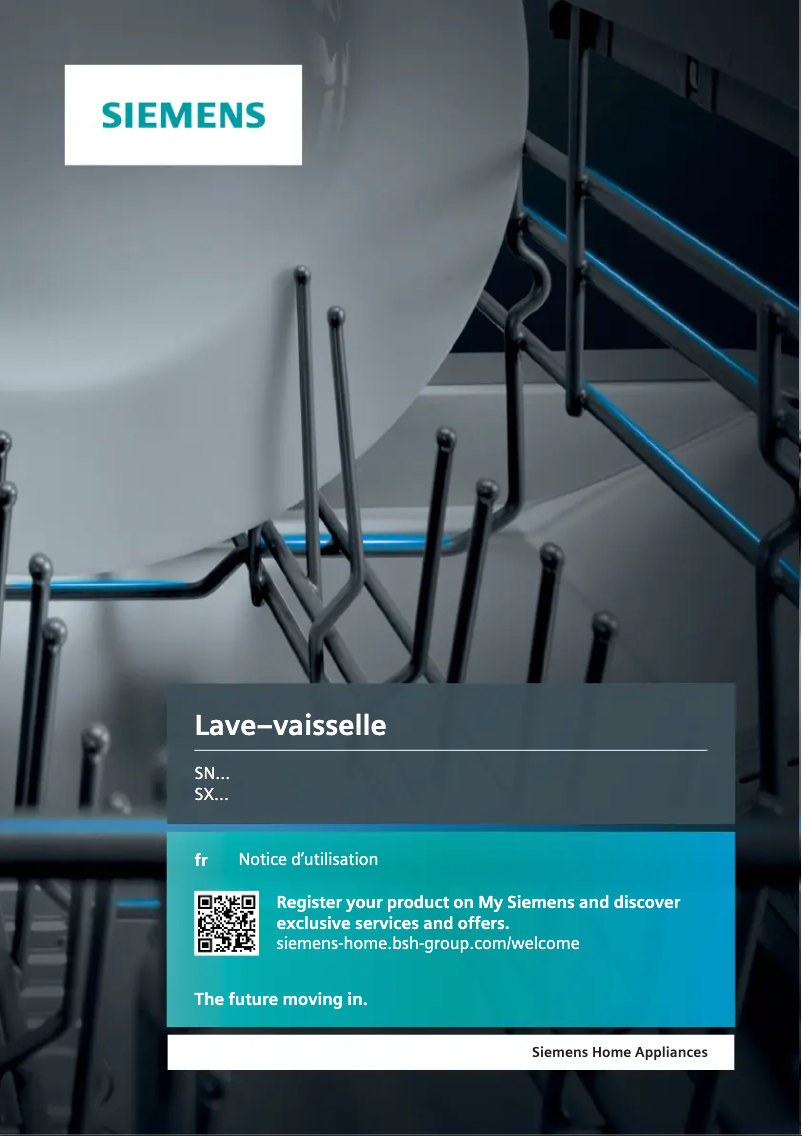 First page image of the manual for SN535S00DE