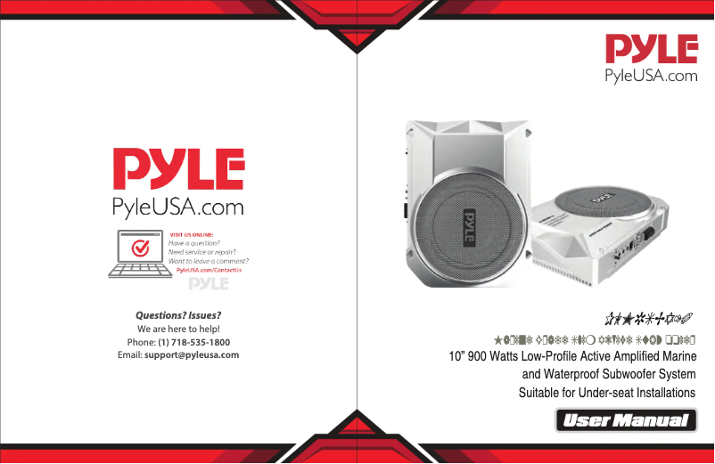 First page image of the manual for PLMRSBA10