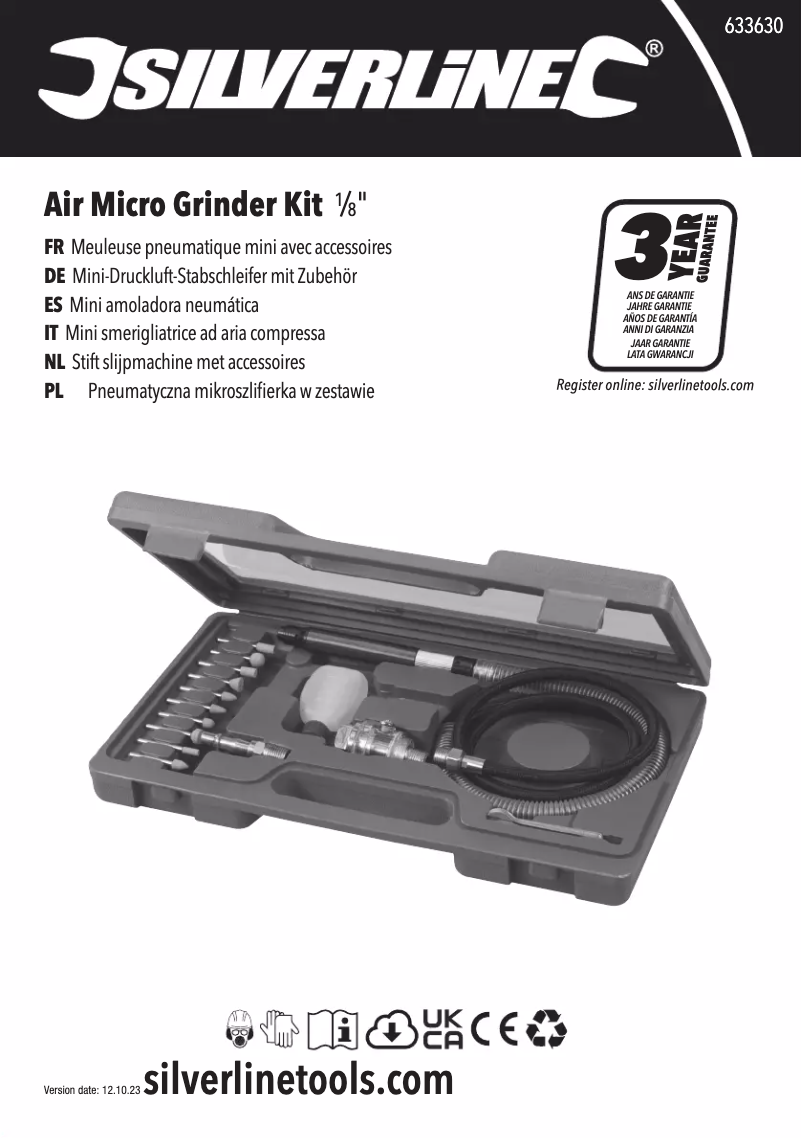 First page image of the manual for 633630