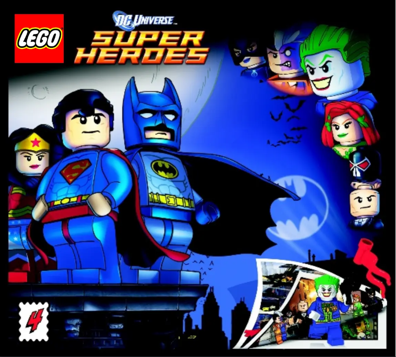 First page image of the manual for Batwing Battle Over Gotham City