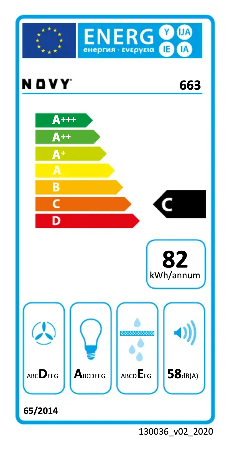 Page 1 of the manual User Manual Novy Move'line 663