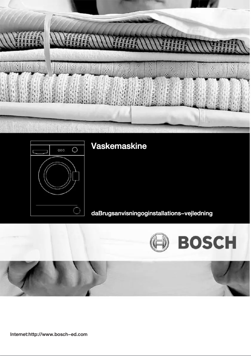 Page 1 of the manual User Manual Bosch Classixx WAA 24170SN