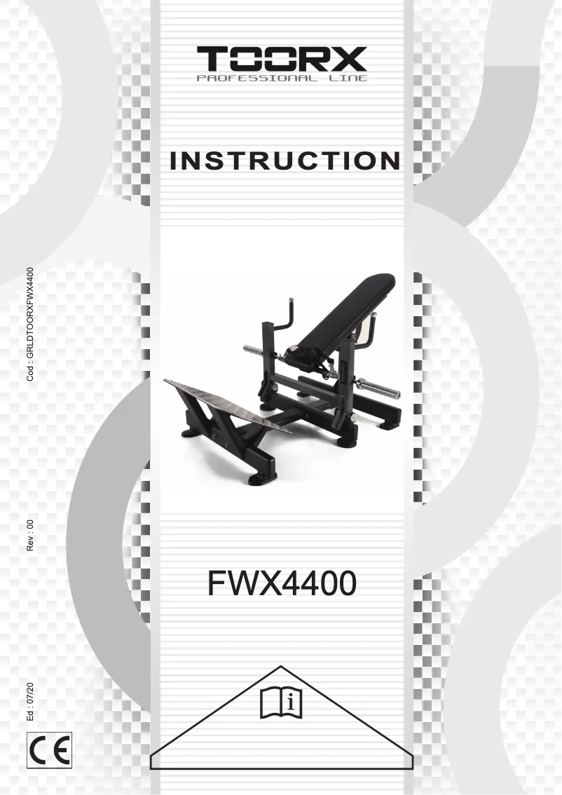 First page image of the manual for FWX-4400