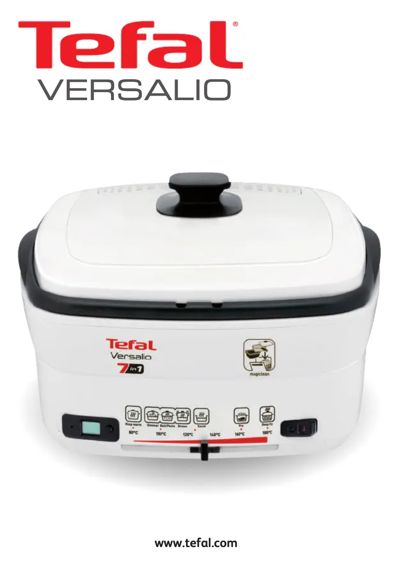 Page 1 of the manual User Manual Tefal Versalio FR4900