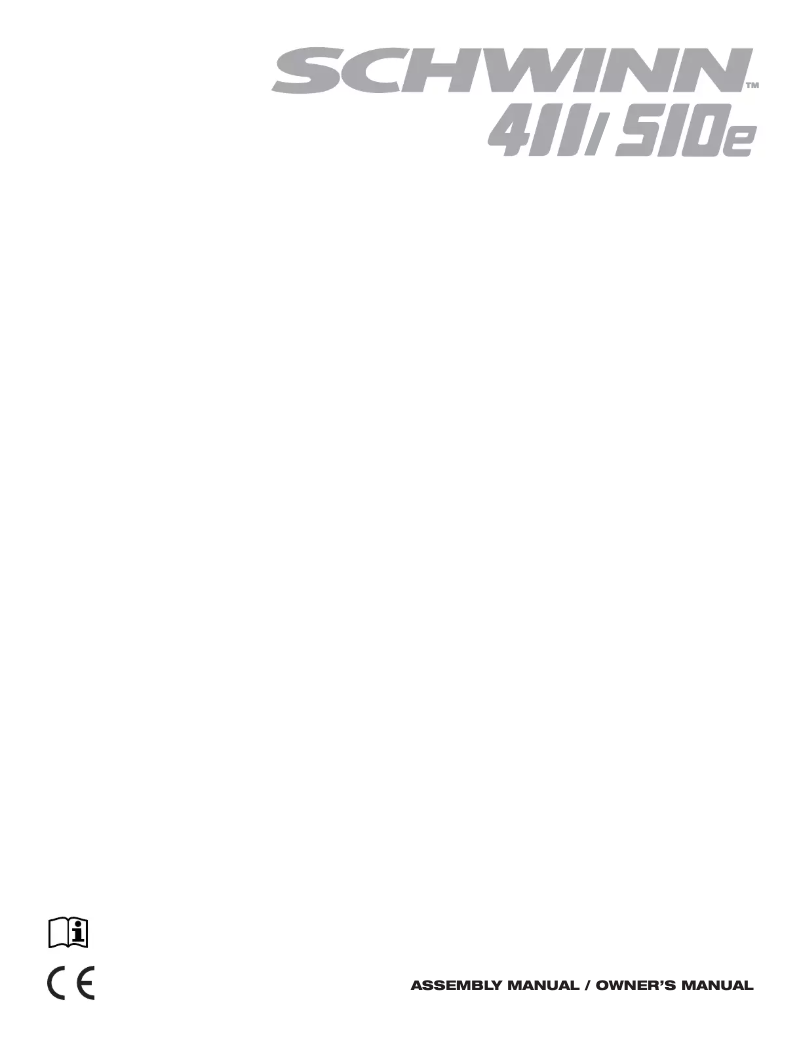 First page image of the manual for 411