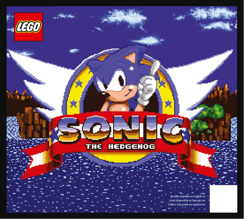 Page 1 of the manual Visual Instructions Lego Sonic 21331