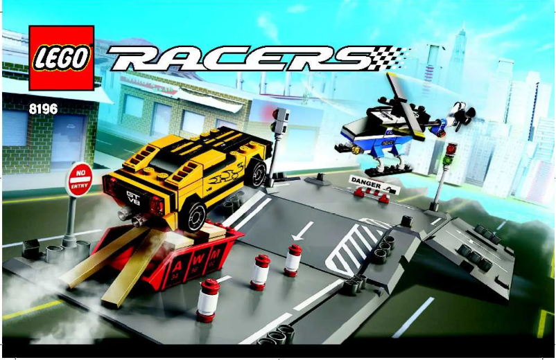 Page 1 of the manual User Manual Lego Racers 8196