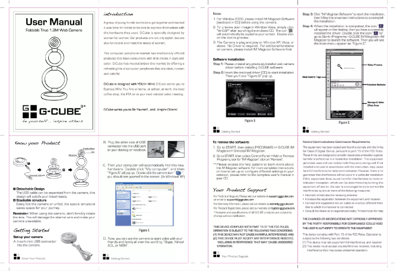 First page image of the manual for Travel-Tini