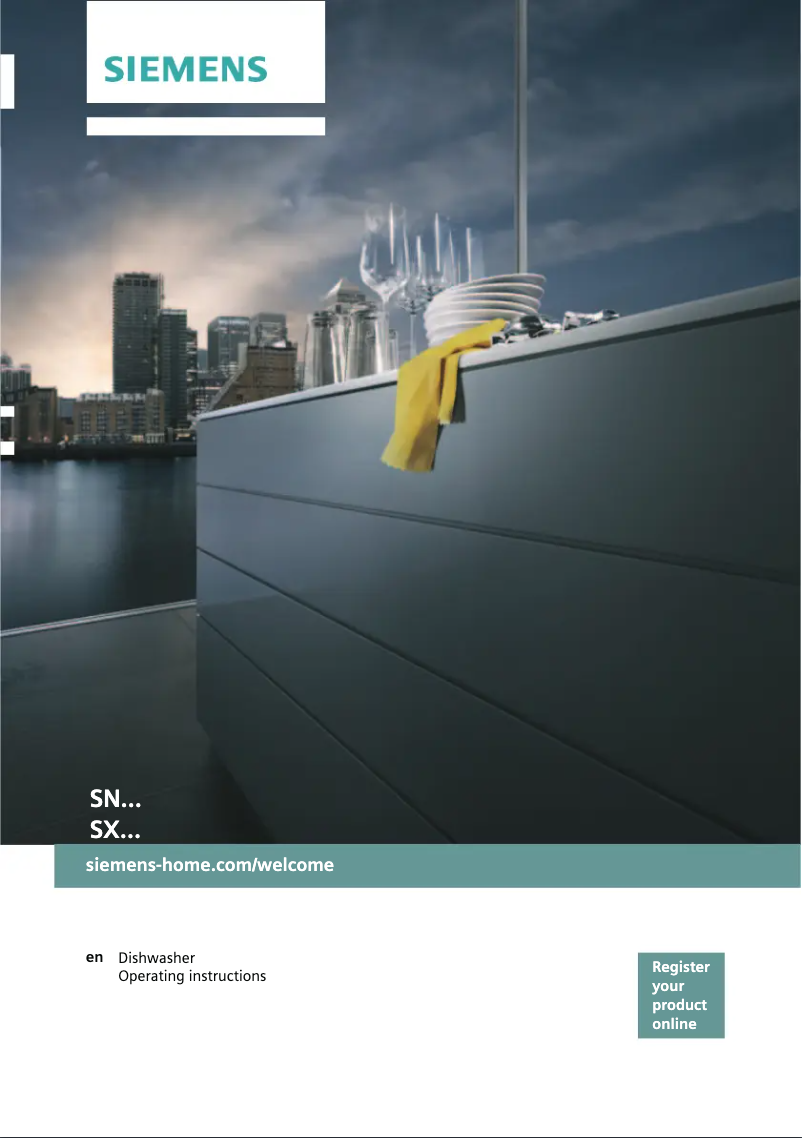 Page 1 of the manual User Manual Siemens SN 65E008