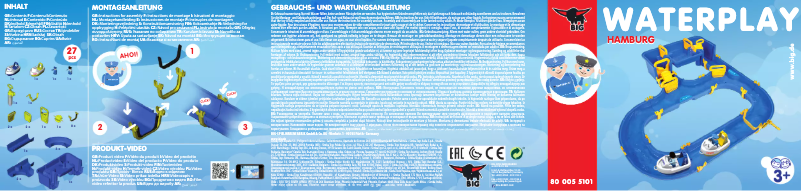 Page 1 of the manual User Manual BIG Waterplay Hamburg