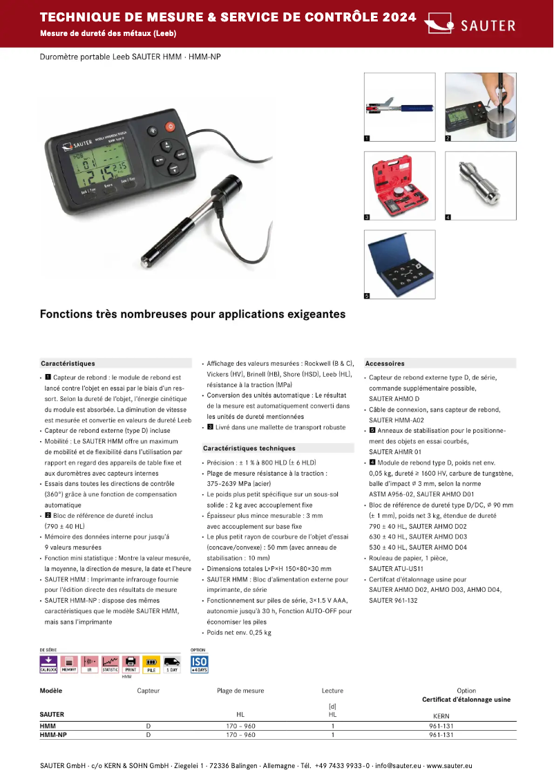 First page image of the manual for HMM-NP