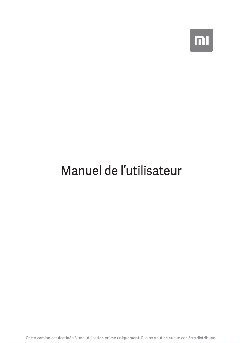 Page 1 of the manual User Manual Xiaomi 11T