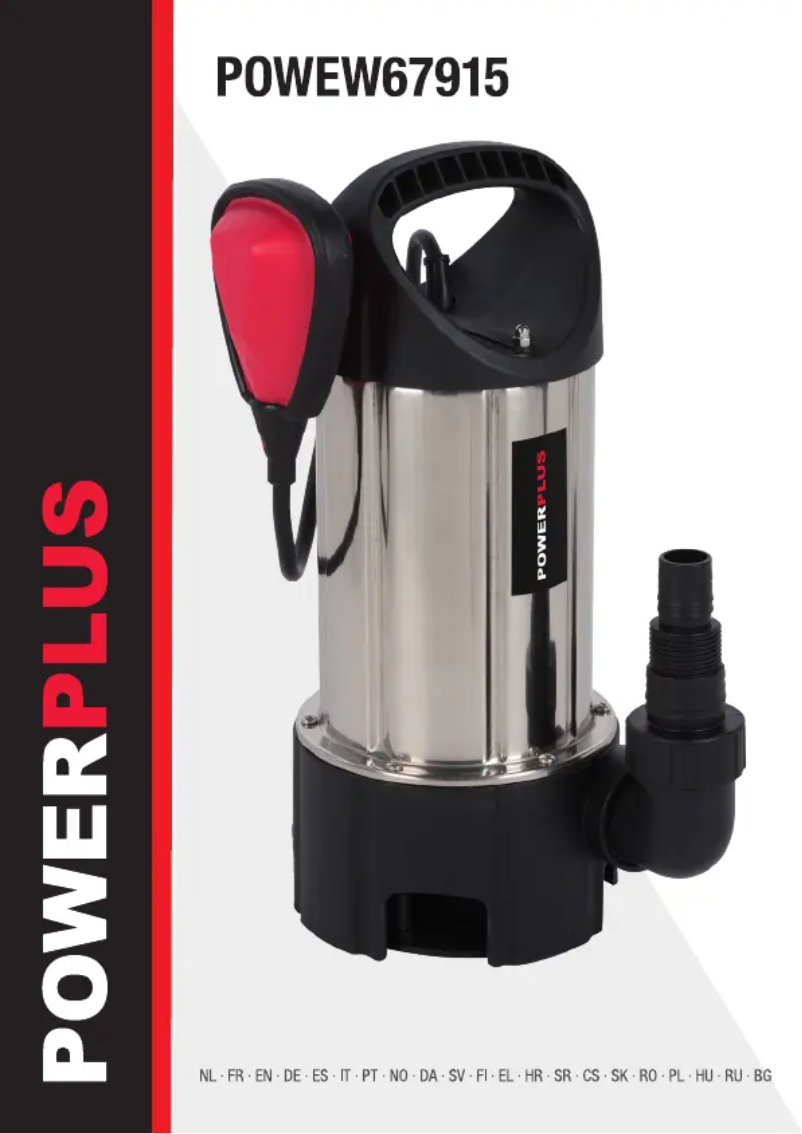 First page image of the manual for POWEW67915