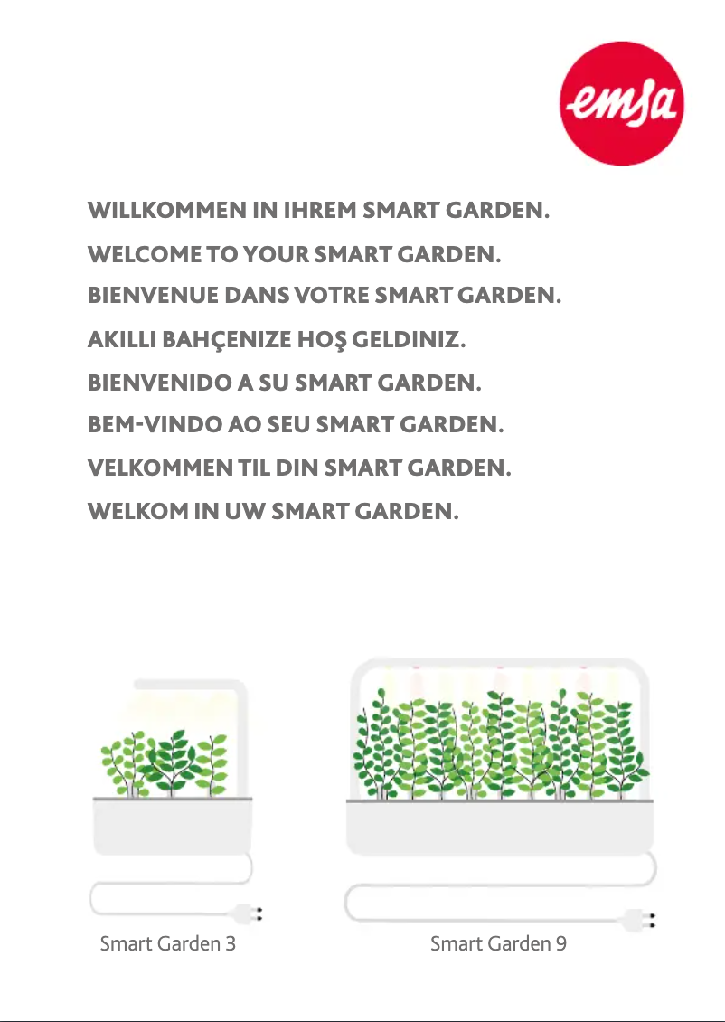 First page image of the manual for Smart Garden 3