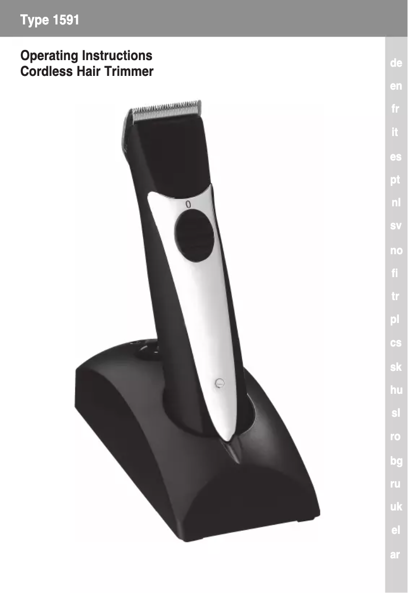 First page image of the manual for ChroMini