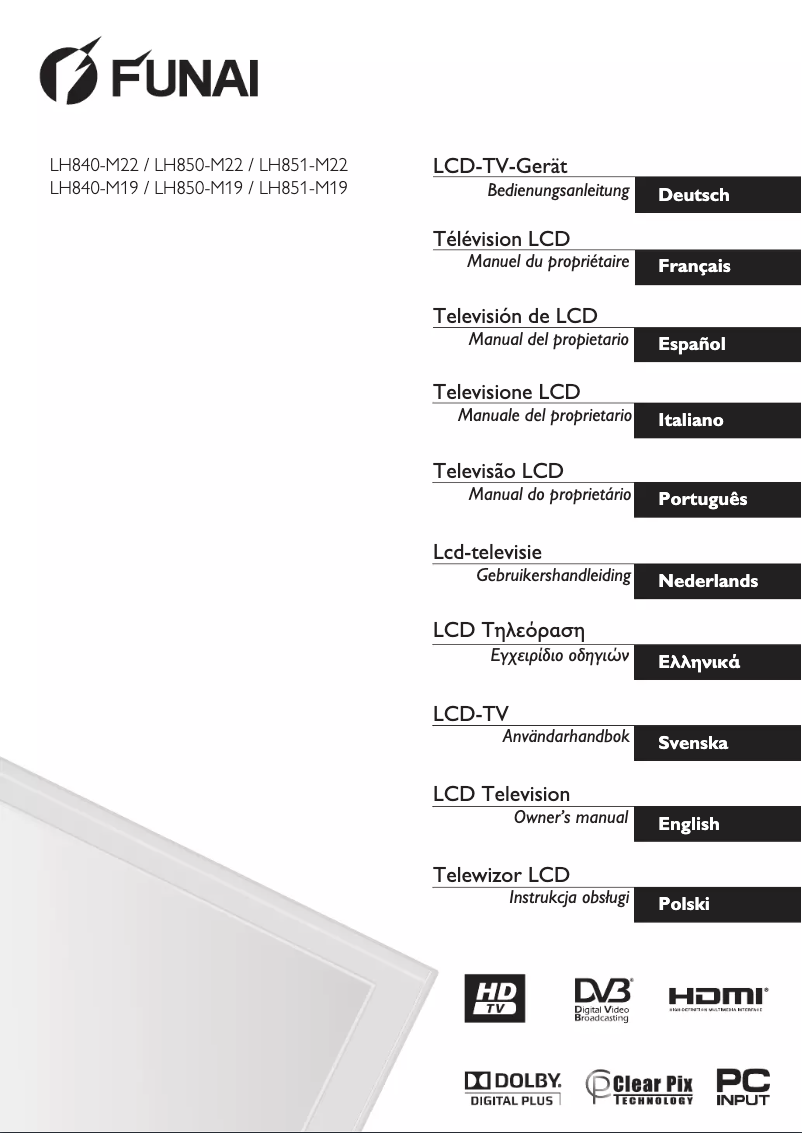 Image de la première page du manuel de l'appareil LH850-M22
