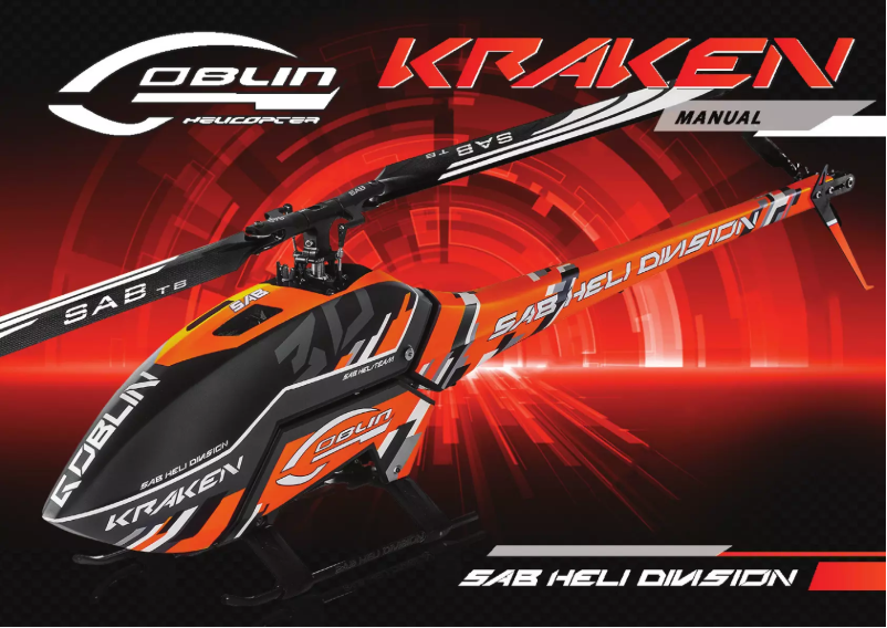 First page image of the manual for Goblin Kraken