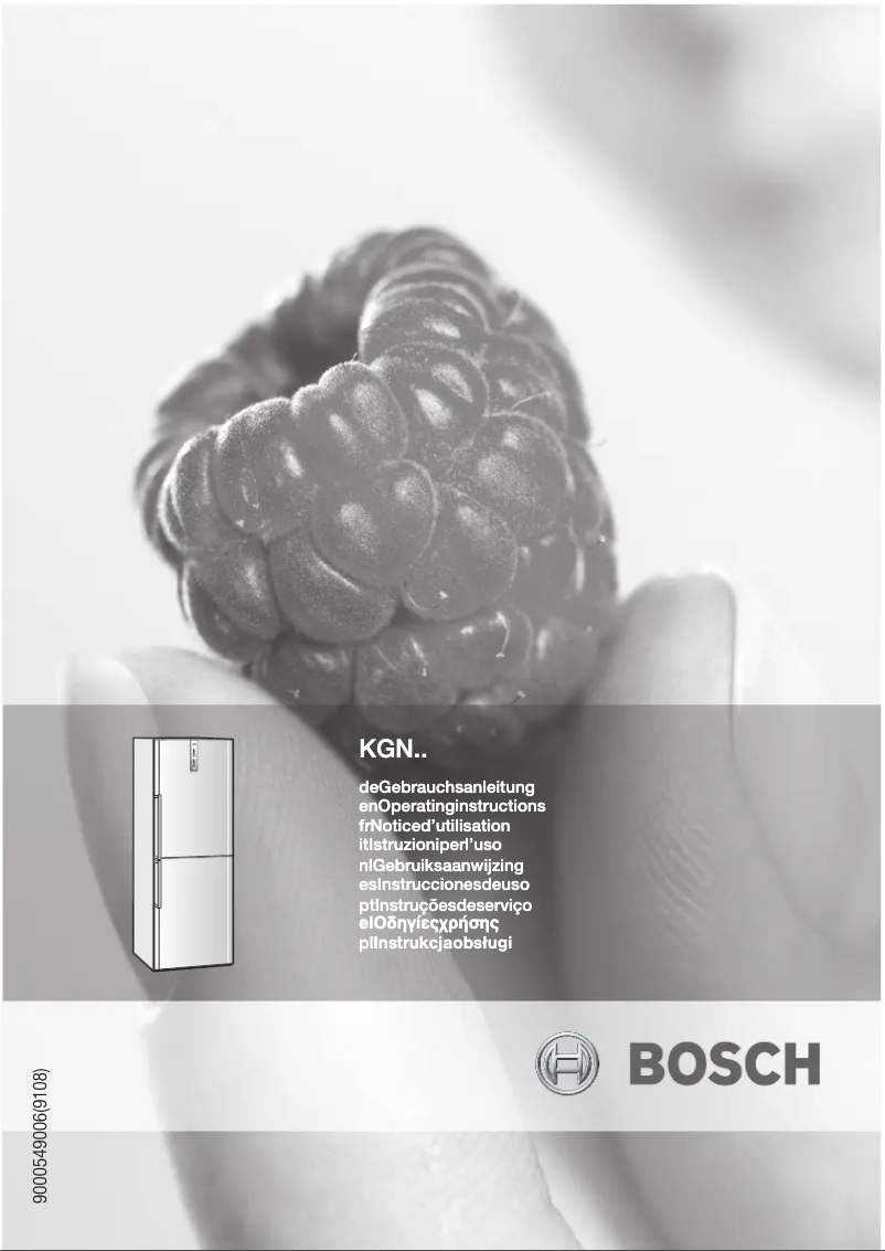 Page 1 of the manual User Manual Bosch KGN 49H70