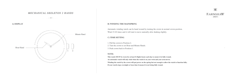 First page image of the manual for Bauer ES-8049-SETA-01