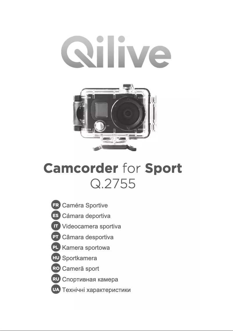 Page 1 of the manual User Manual Qilive Q.2755