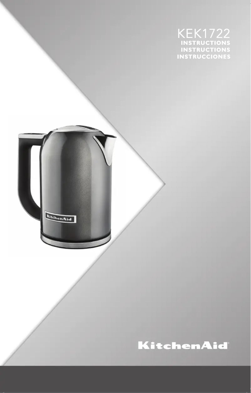 Page 1 of the manual User Manual KitchenAid KEK1722CS