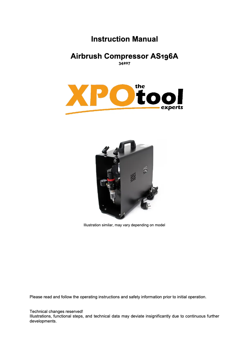 Page 1 of the manual User Manual WilTec AS196A