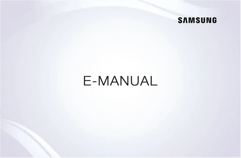 Page 1 of the manual User Manual Samsung UA40K5100AW