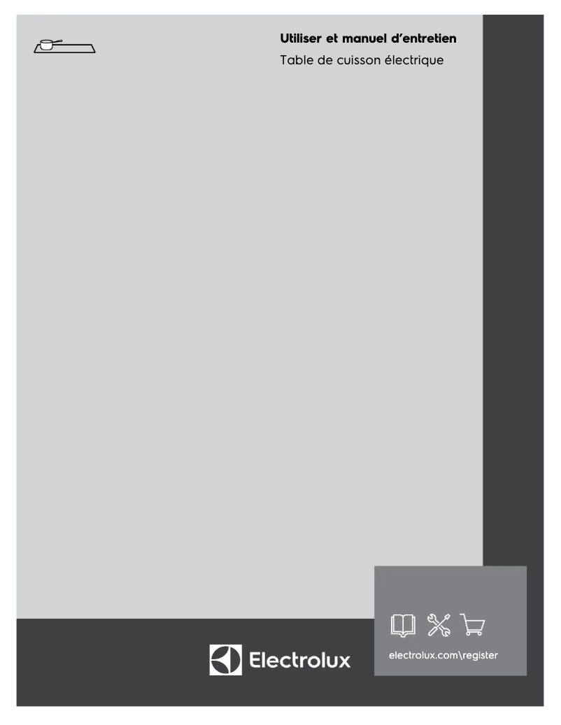 First page image of the manual for ECCE242CAS