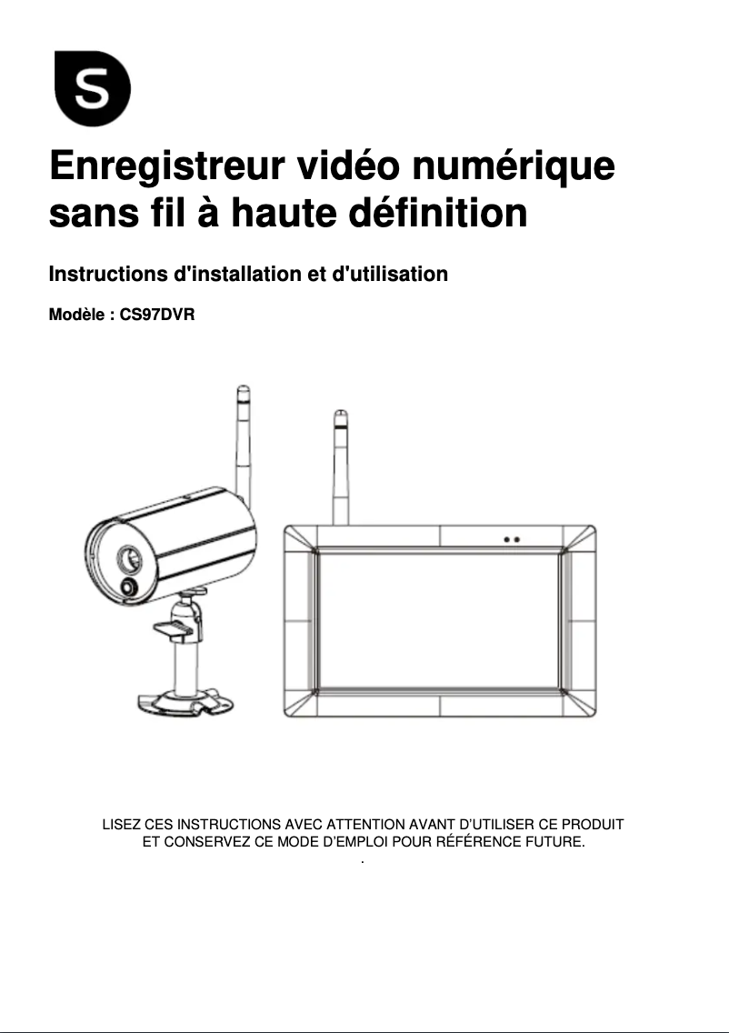 First page image of the manual for C794IP