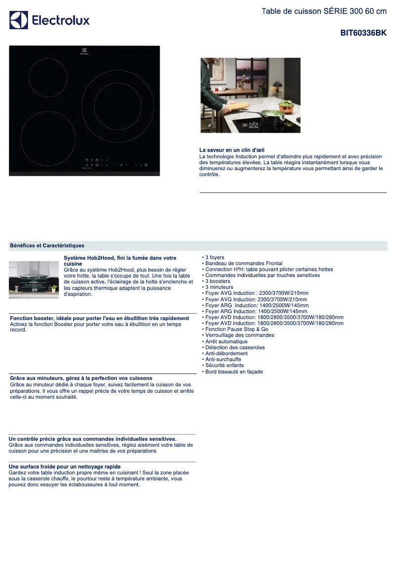 First page image of the manual for BIT60336BK