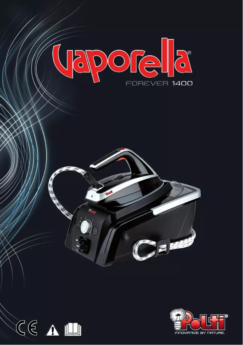 Page 1 of the manual User Manual Polti Forever 1400