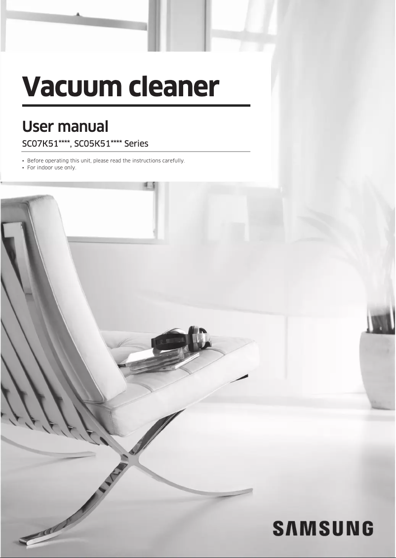 First page image of the manual for VC07K51L9H1