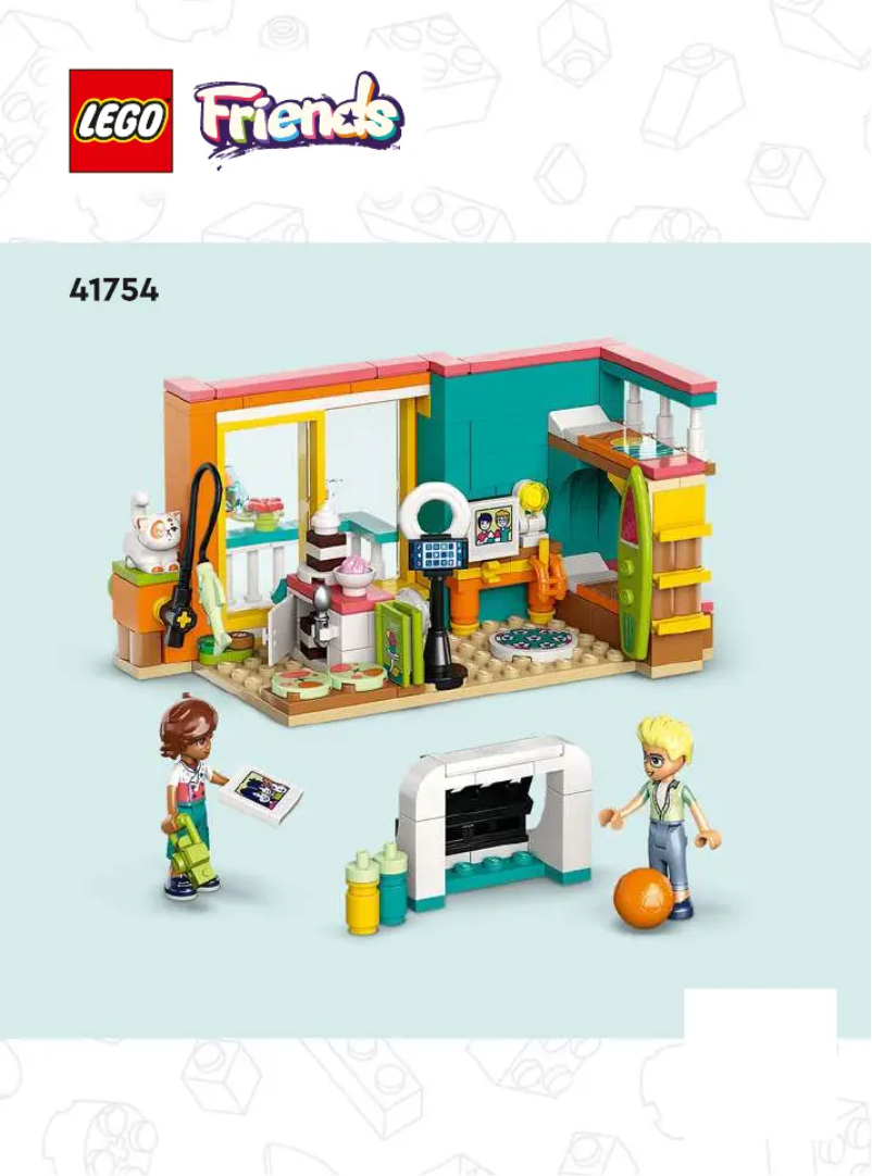 Page 1 of the manual User Manual Lego Friends 41754