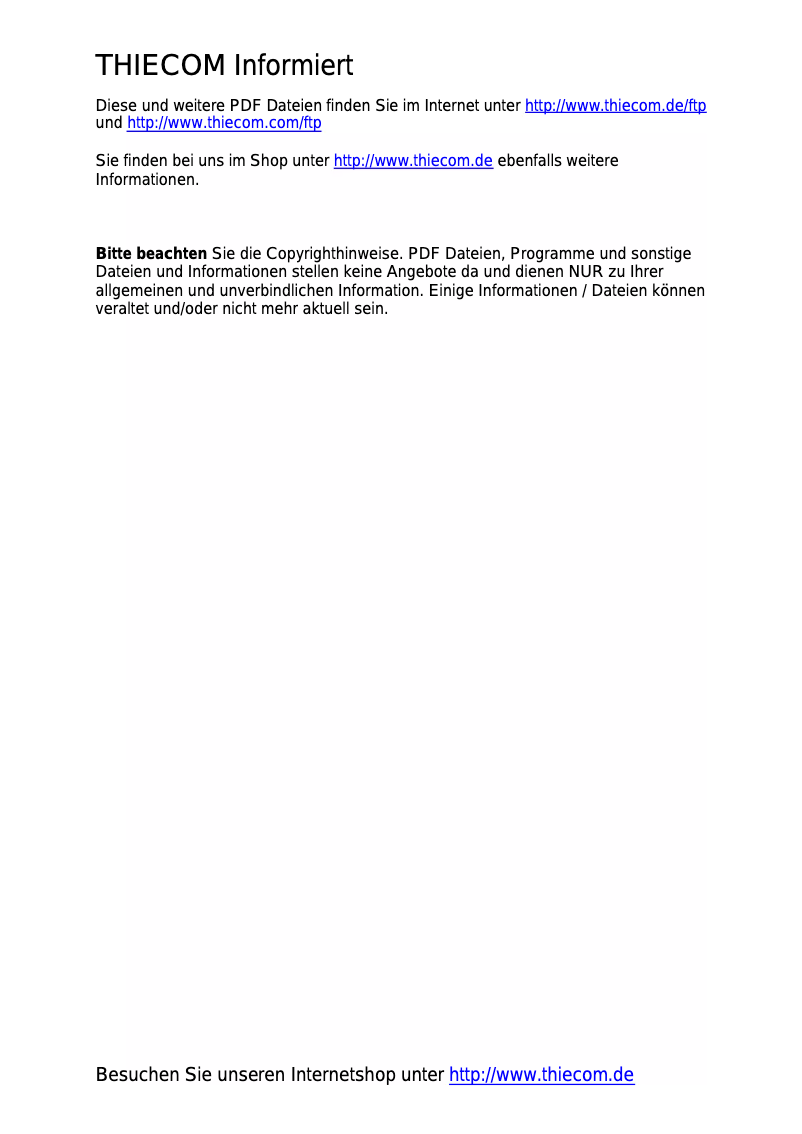 Page 1 of the manual User Manual Elro C901