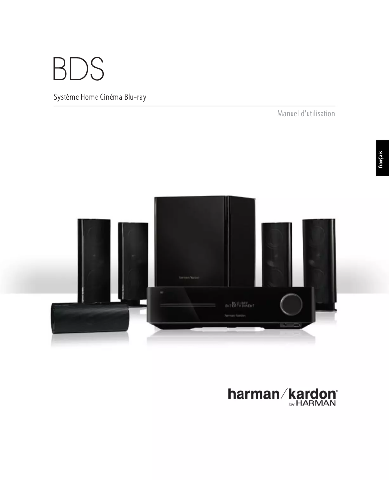 Page 1 of the manual User Manual Harman Kardon BDS 300