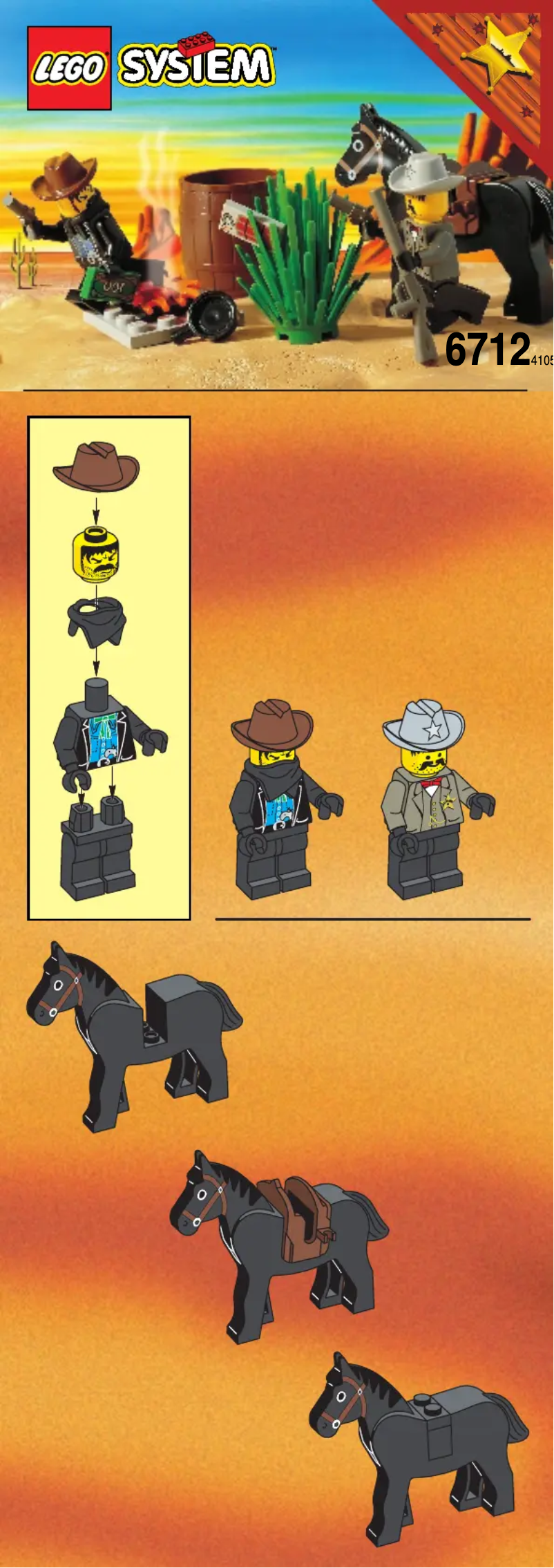 Page 1 of the manual User Manual Lego BANDIT AT LARGE