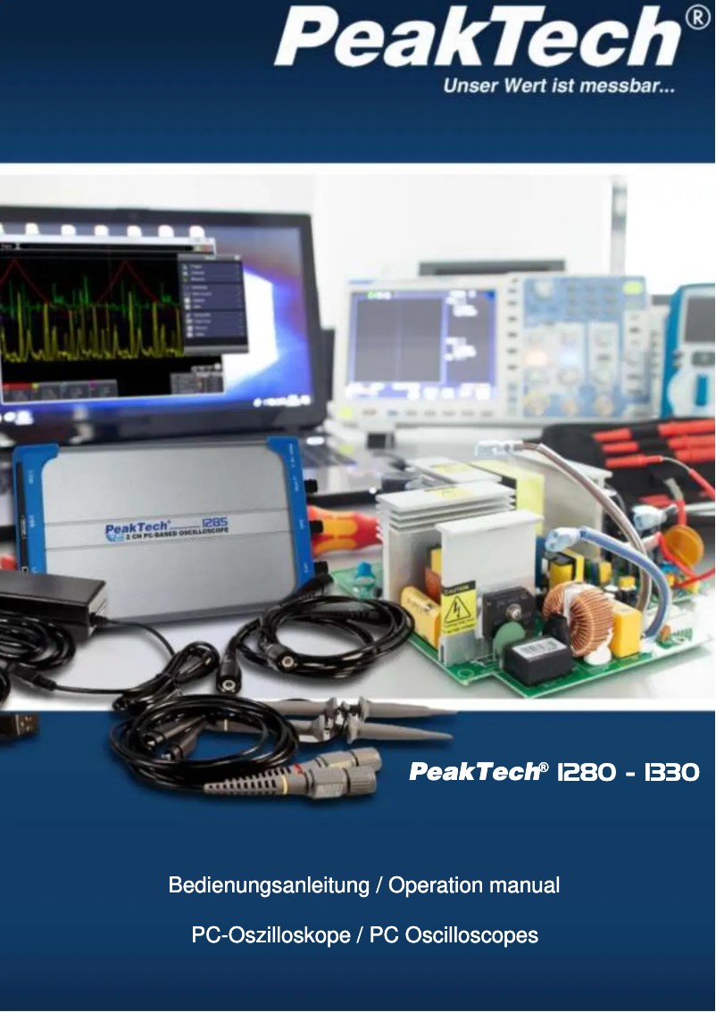 First page image of the manual for 1330