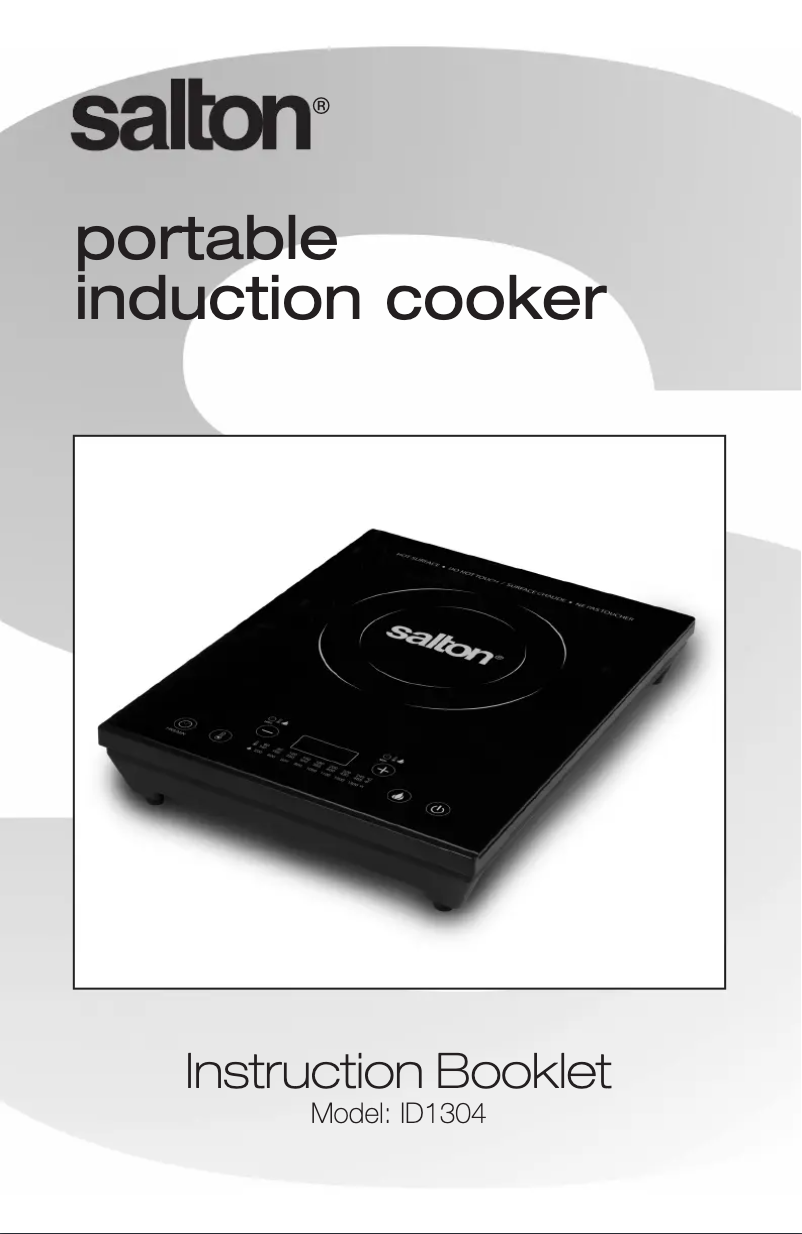 First page image of the manual for ID1304