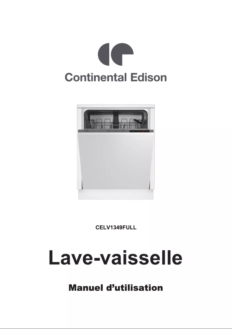 First page image of the manual for CELV1349FULL
