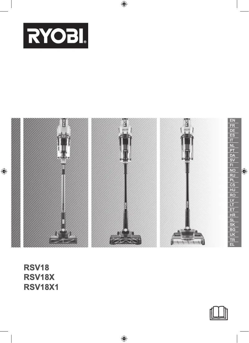 First page image of the manual for RSV18X1