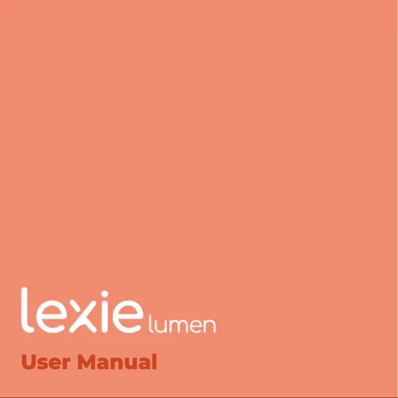 First page image of the manual for Lumen