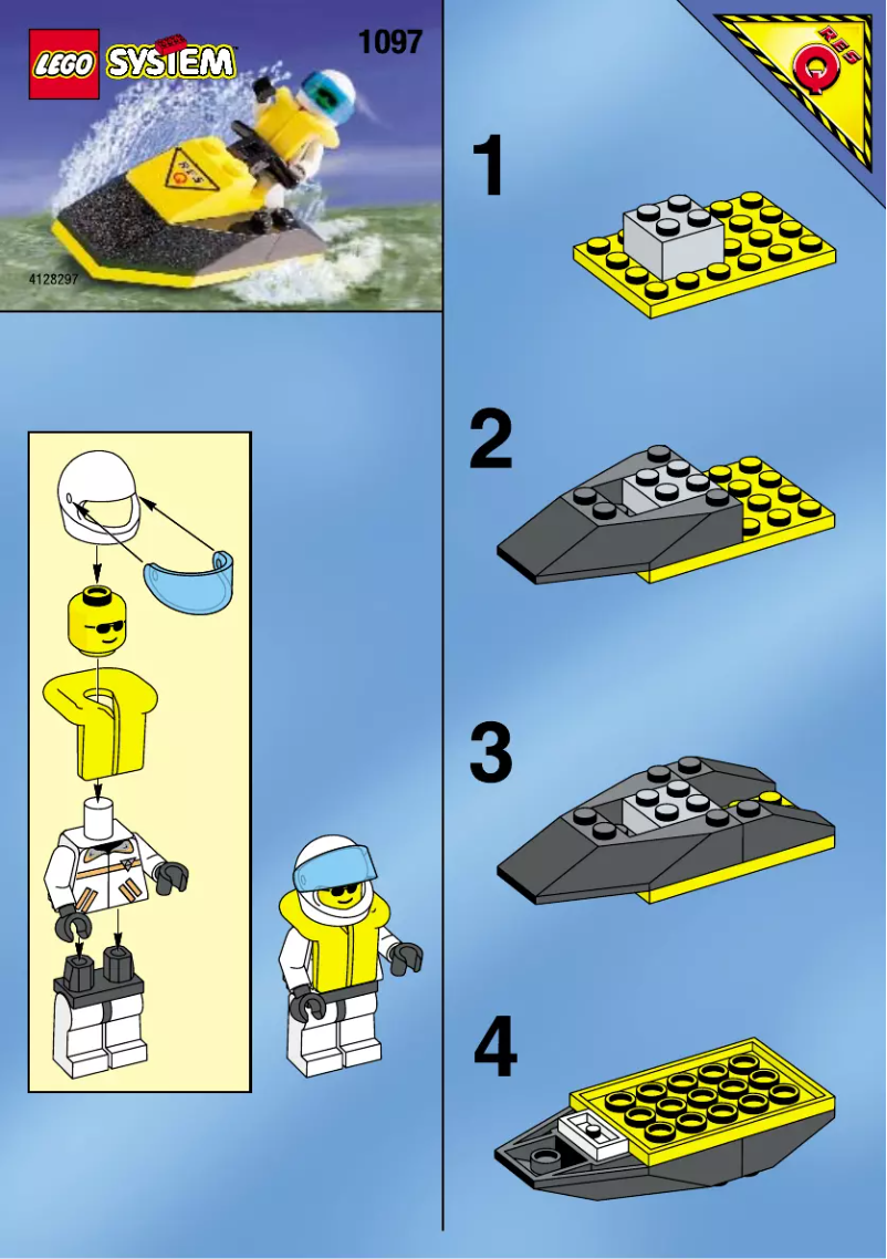 Page 1 of the manual User Manual Lego City 1097