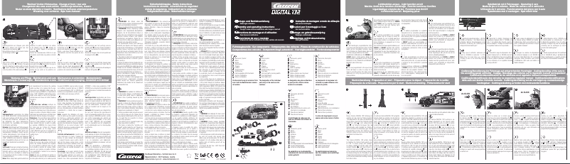 Page 1 of the manual User Manual Carrera BMW Z4 M Coupé Präsentation