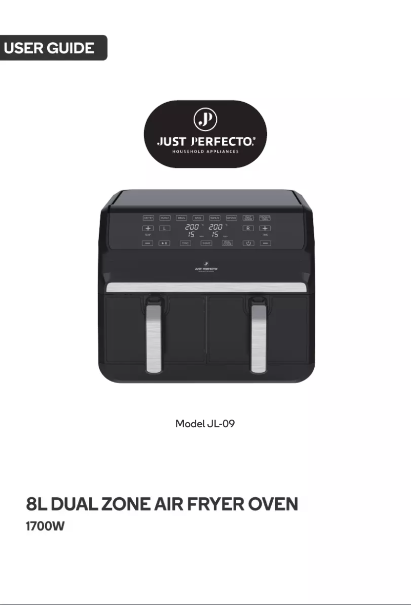 Page 1 of the manual User Manual Just Perfecto JL-09