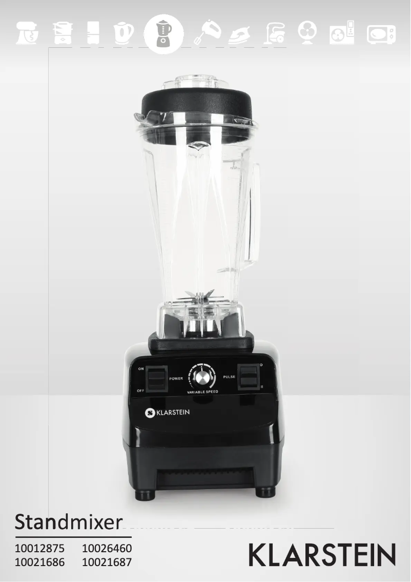 First page image of the manual for 10012875